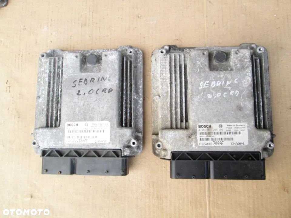 komputer silnika chrysler sebring dodge avenger caliber journey jeep - 1