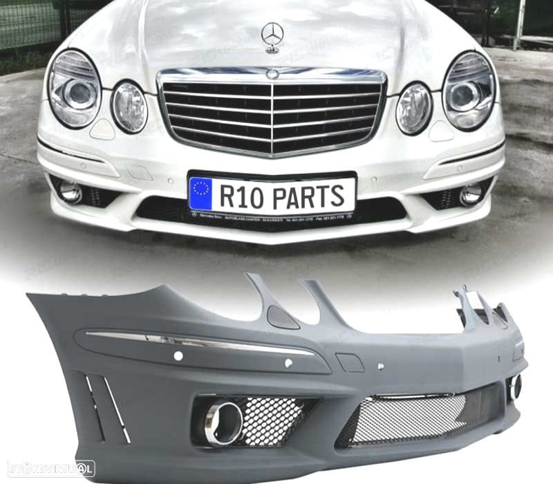 PÁRA-CHOQUES FRONTAL MERCEDES W211 06-09 LOOK AMG - 1
