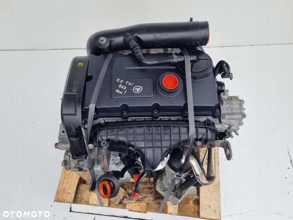 SILNIK KOMPLET VW Touran 2.0 TDI 140KM ładnie pracuje BKD - 2
