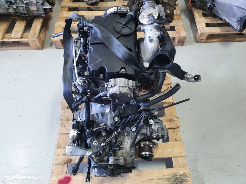 Motor Volkswagen Polo 1.4 TDI 2005 de 80cv, ref BNV - 4