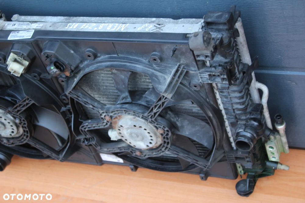 KOMPLET CHŁODNIC WODY KLIMATYZACJI INTERCOOLER WENTYLATOR OPEL MERIVA B 1.7 CDTI - 4