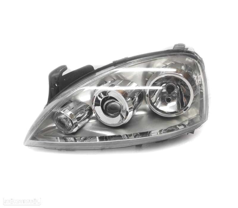 FAROL ESQ OPTICAS PARA OPEL CORSA C 03-06 ZKW - 1