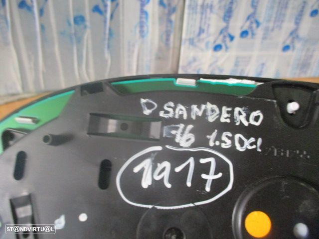 Quadrante 248106459R DACIA SANDERO 2016 1.5Dci 0P Km/H Digital - 3