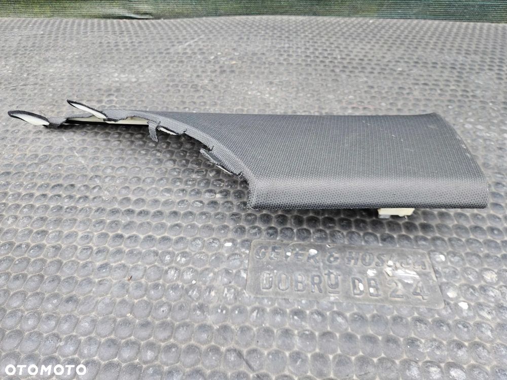 Osłona Poszycie Słupka C D Czarna S-line Tapicerka Podsufitki AUDI A4 B8 Sedan - 33