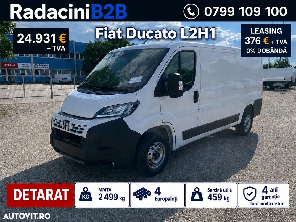 Fiat Ducato L2H1 DETARAT 2.490 kg - 1