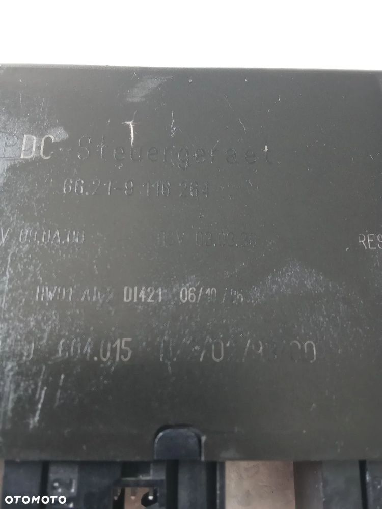 BMW E65 moduł sterownik PDC 91116264 - 3