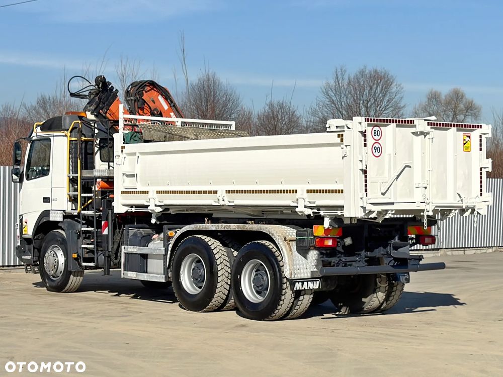 Volvo FMX 410 * WYWROTKA 5,10 m + ATLAS 165.2E + PILOT + BORDMATIC / 6x4 - 7