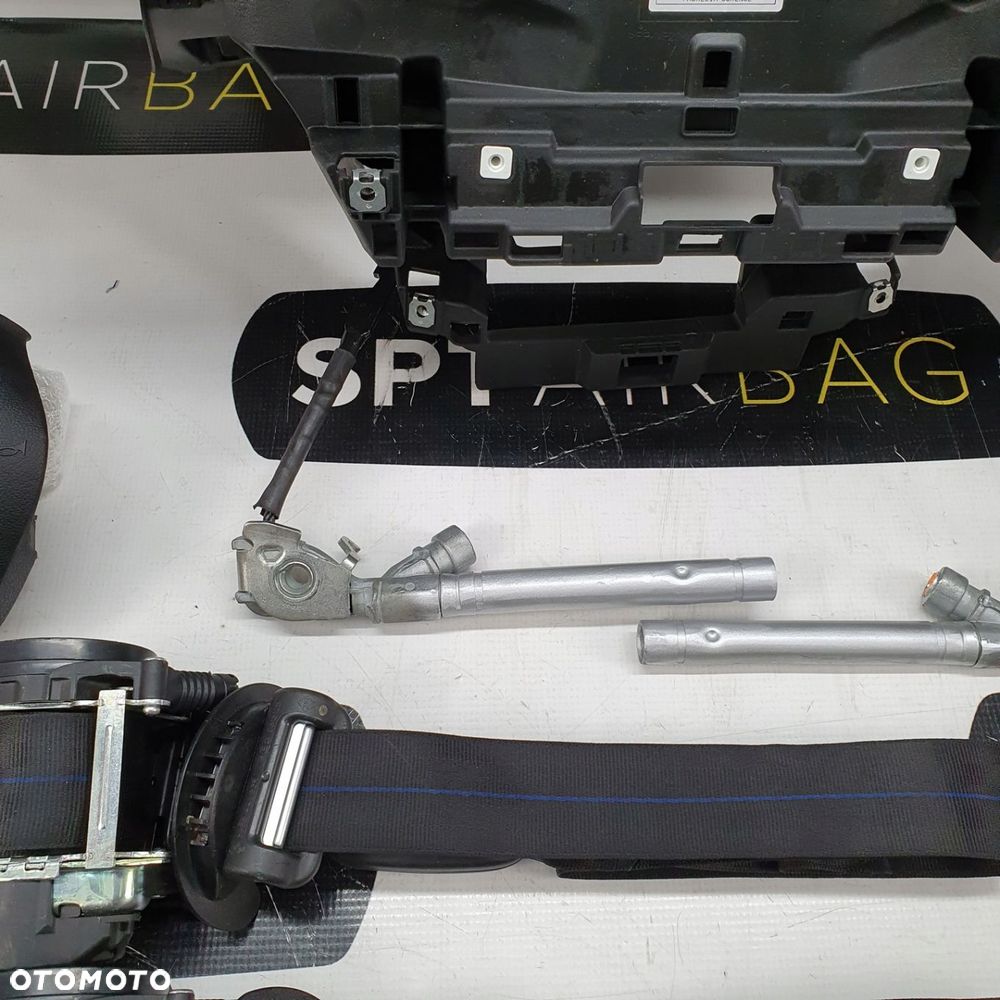 RENAULT MEGANE IV 4 GT DESKA ROZDZIELCZA HEAD UP START STOP KONSOLA KOKPIT PULPIT PODUSZKI AIRBAG AIR BAG PASY KIT SET - 9