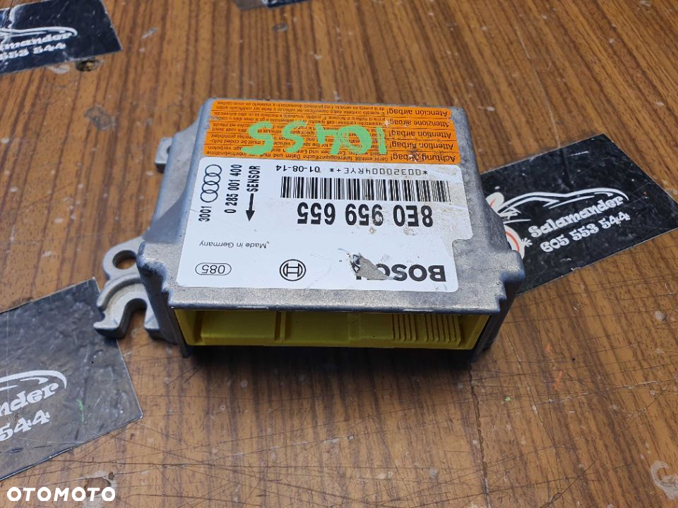 Sensor 8E0959655 Poduszek Moduł Poduszek Sensor Airbag Sterownik Audi A4 B6 8E0959655 - 4