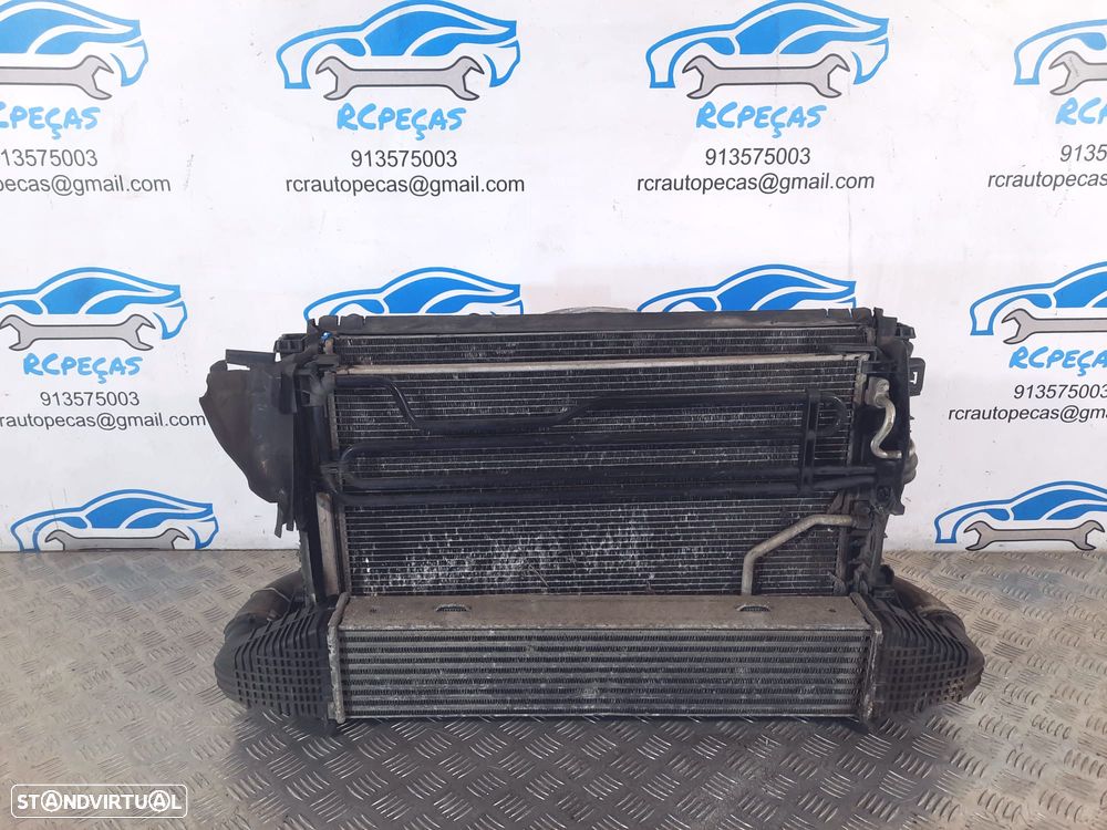 RADIADOR VENTILADOR INTERCOOLER MERCEDES BENZ CLASS C W204 A2045000154 2045000154 A2045000100 2045000100 CLASS E W212 - 3