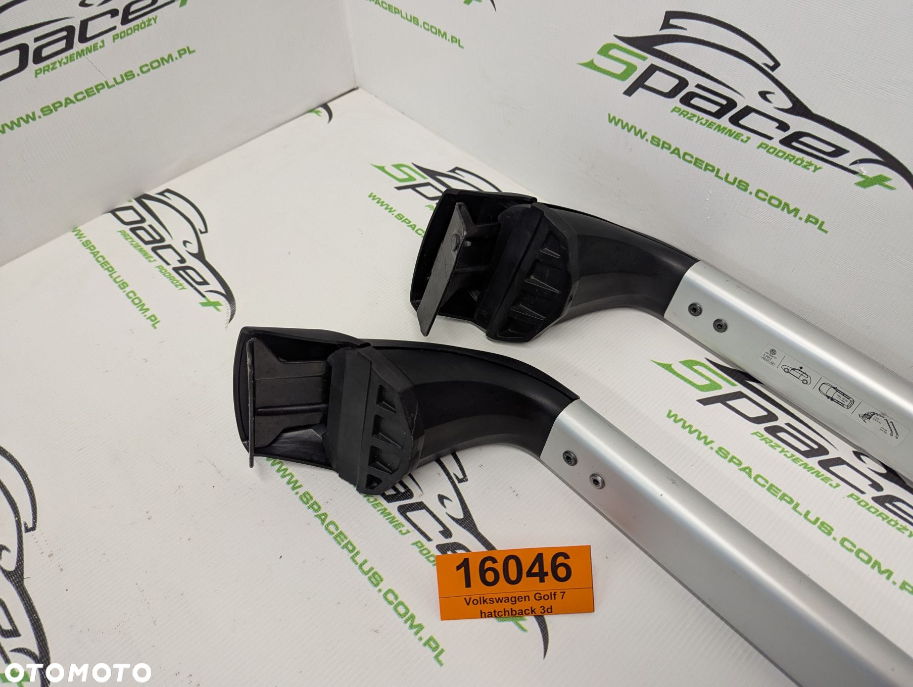 Bagażnik dachowy bazowy belki poprzeczki Volkswagen Golf 7 hatchback 3d - 5