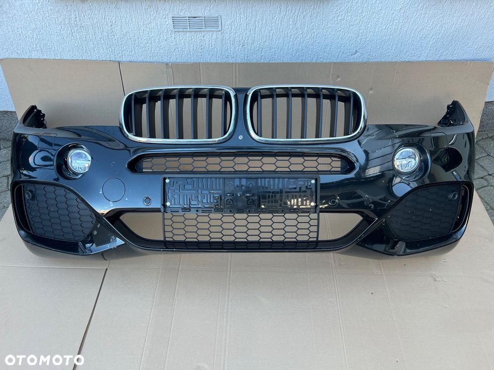BMW X5 F15 M-PAKIET ZDERZAK PRZEDNI KOMPLETNY CZARNY