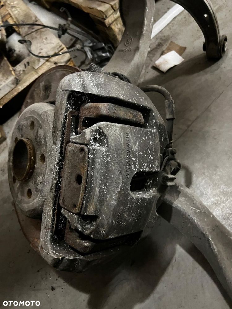 ZWROTNICA PIASTA TARCZA ZACISK WAHACZE PRZÓD LEWY BMW 5 F10 F11 2WD RWD - 7
