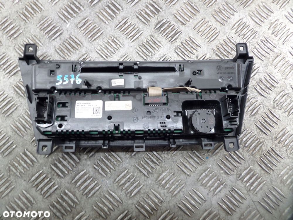 panel klimatyzacji bmw f12 f13 160466(10) 9218385-01 - 5