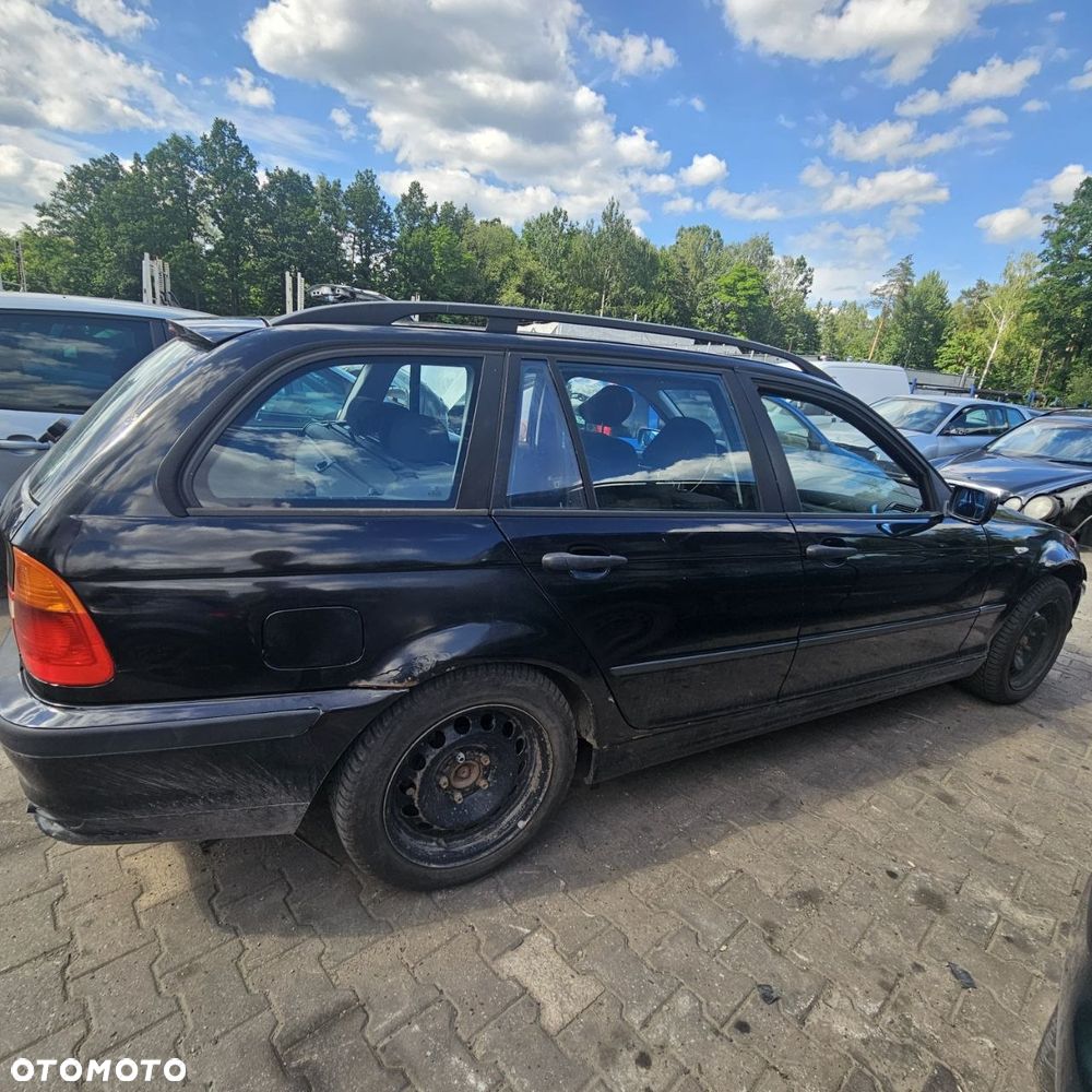 Drzwi / prawe lewe przód tył / BMW 320D (2002r) / E46 / kombi / kod lak: SCHWARZ 2 - 4