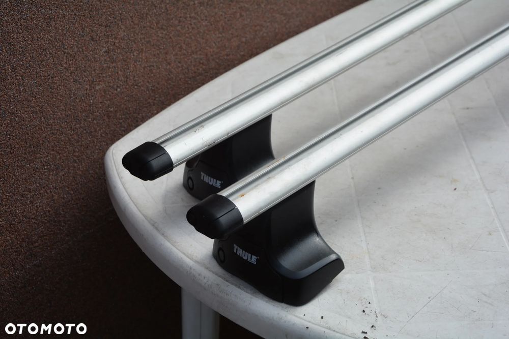 Thule bagażnik dachowy  belki alu 120 cm plus stopy 754 Klucz - 3