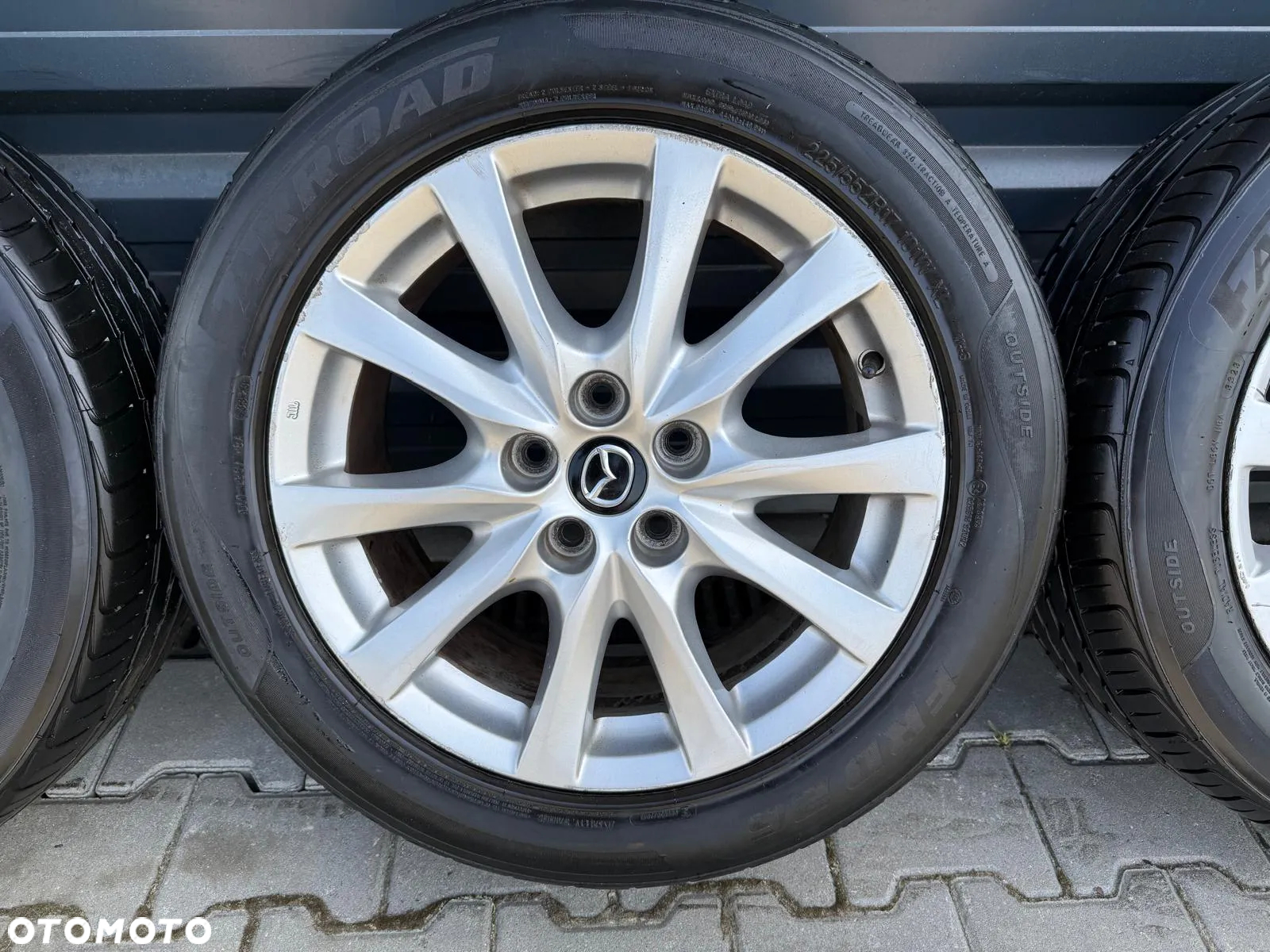 MAZDA 6 GJ ALU FELGI 7,5Jx17 ET50 5x114,3 9965077570 OPONY 225/55/17 2023r - 6
