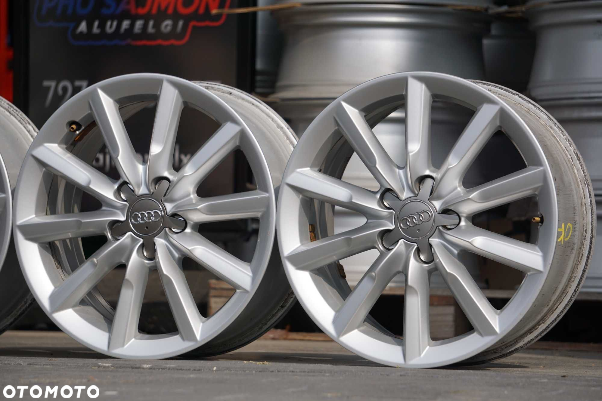 Alufelgi Audi 5x112 7Jx17 et43 cb57,1 w oryginale, duze dekle - 6