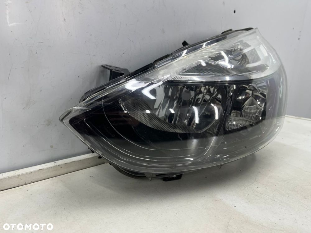 Lampa reflektor Renault Clio 4 IV LIFT 16-20r. LEWA przednia czarna ramka lewy przód 260609493r - 3