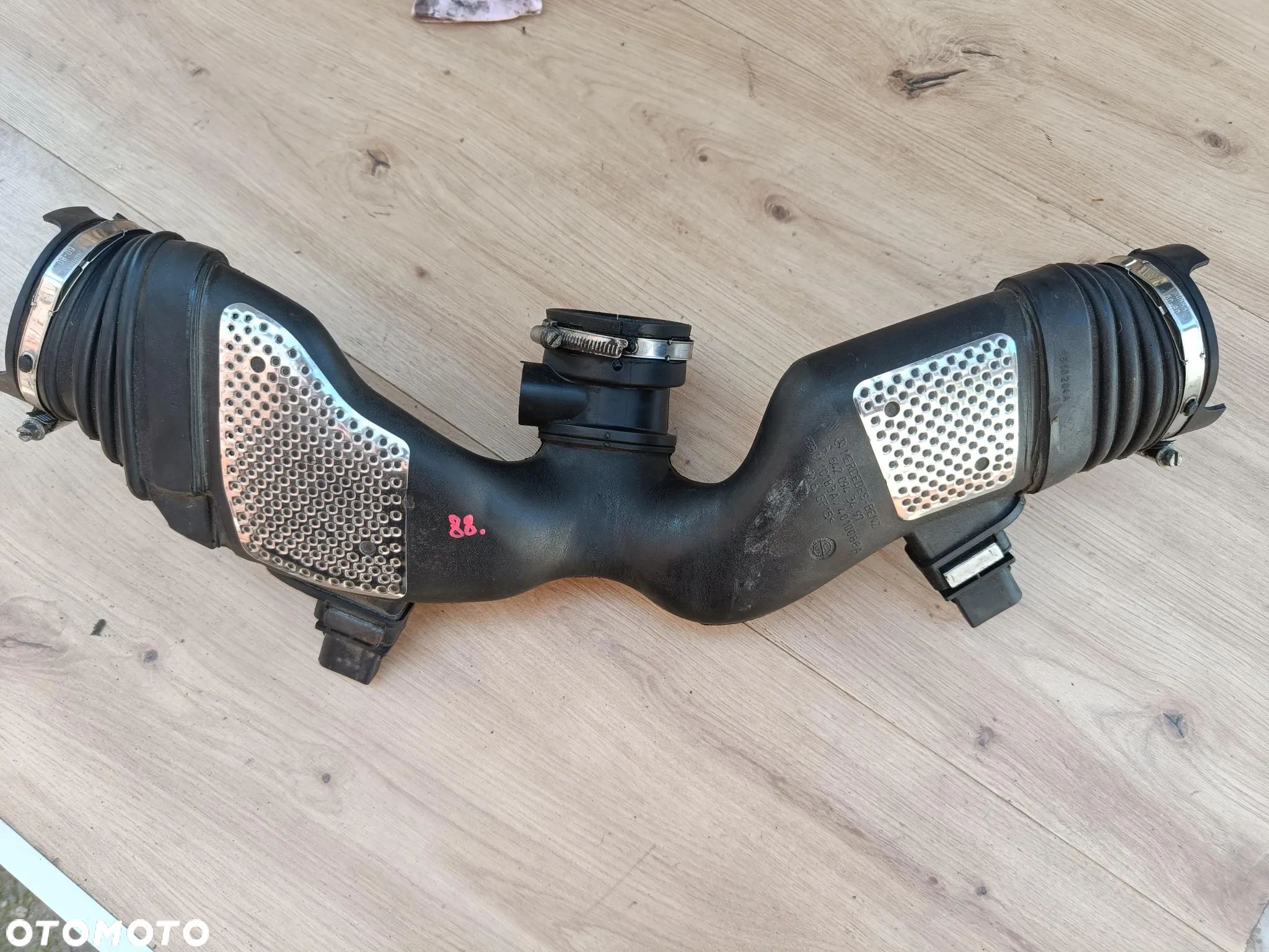 MERCEDES 3.0 V6 CDI RURA DOLOT TURBO WLOT PRZEPŁYWOMIERZ A6420943497 - 1