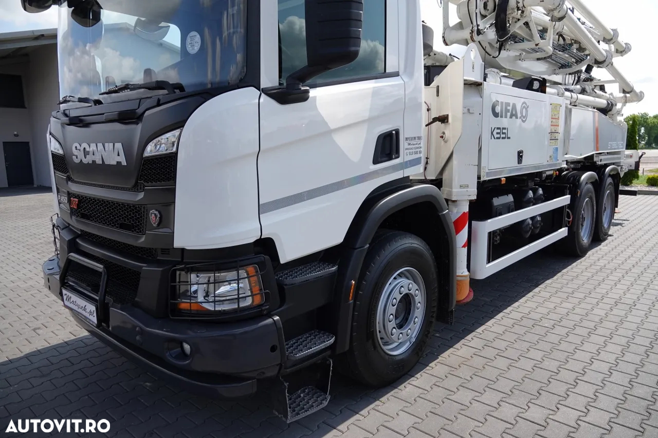 Scania P 450 XT / 6x4 / CIFA K35L POMPA BETON / 2019 / RADIO CONTROL / IMPORTAT - 7