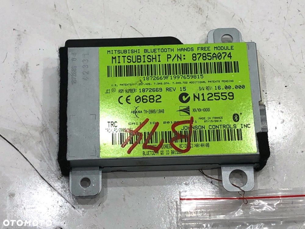MODUŁ BLUETOOTH  MITSUBISHI ASX (GA_W_) 2009 - 2022 1.8 DI-D 4WD 110 kW [150 KM] olej napędowy - 1