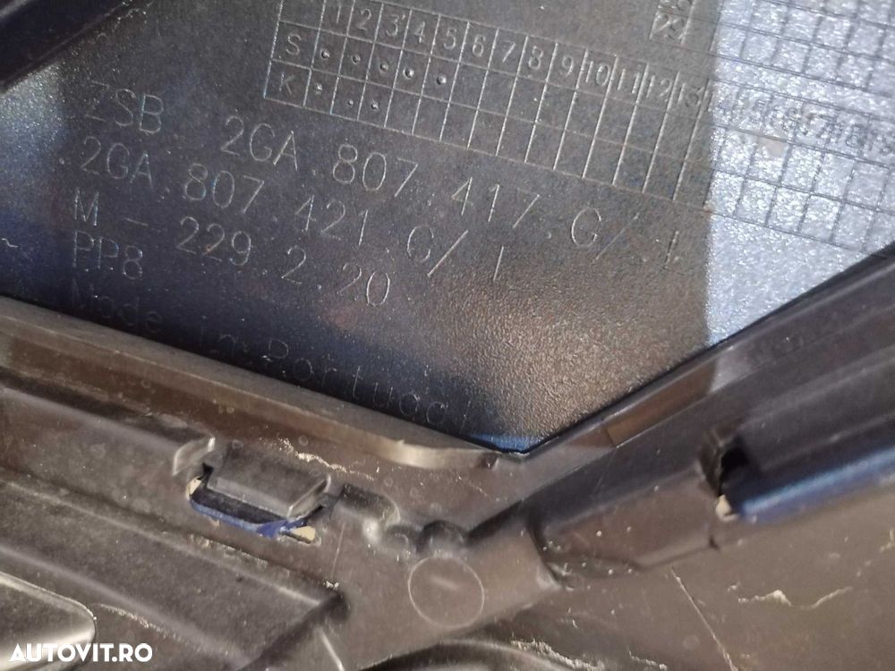 Bara spate VW T-Roc, facelift, 2021, 2022, 2023, 2024, cod origine OE 2GA807417G. - 16