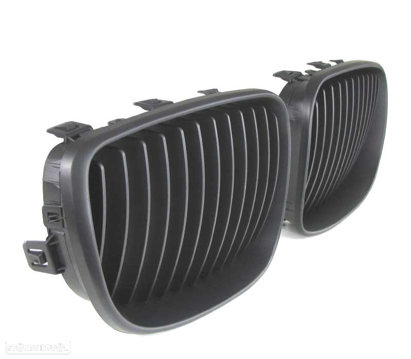 GRELHAS BMW E81 E82 E87 E88 07-11 PRETO MATE - 2