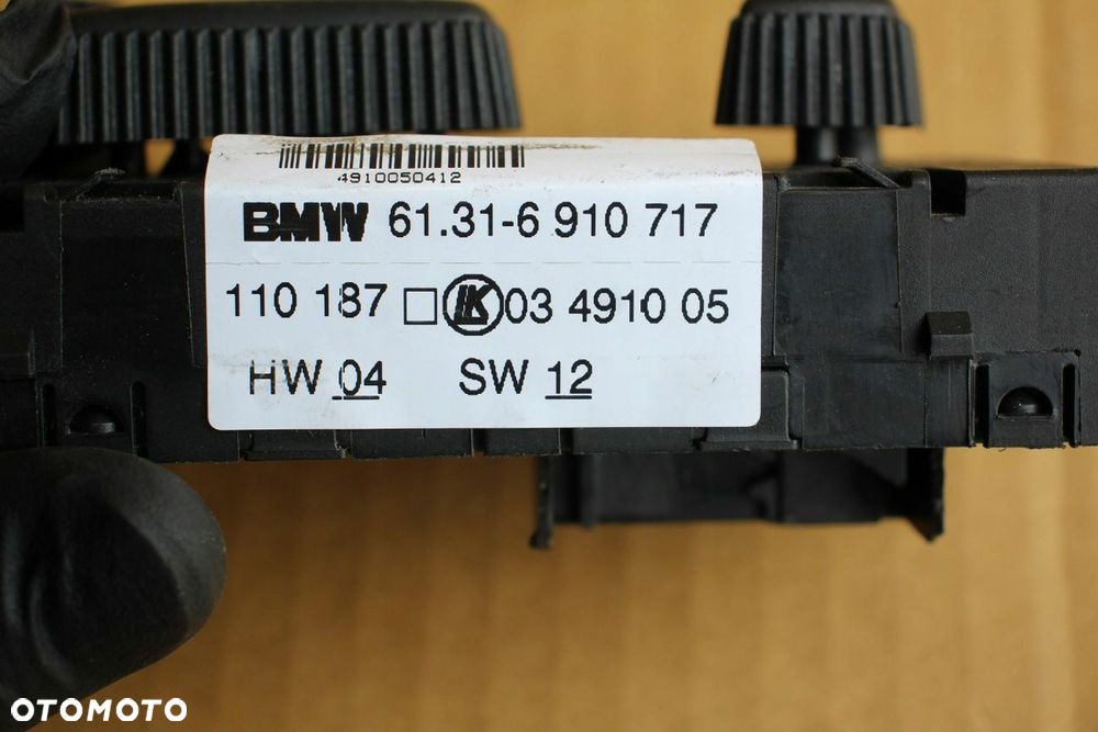 Przełącznik regulacji fotela BMW e39 e38 LEWY 6910717 oryginalny - 3
