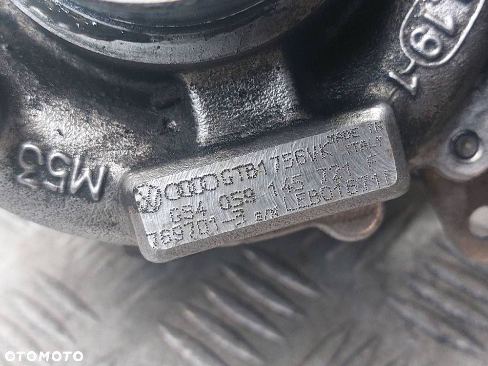 TURBOSPRĘŻARKA TURBINA AUDI A6 C6 2.7 TDI 059145721F 6NW009483 - 4