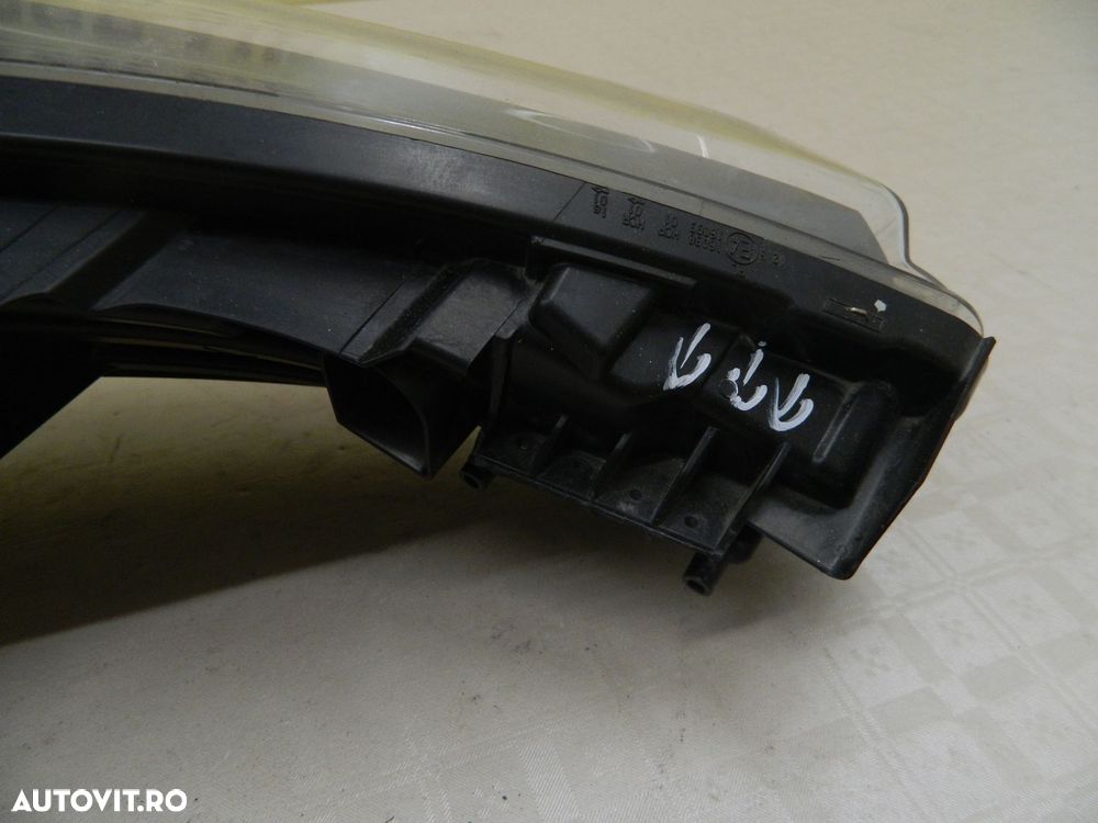 Far stanga Renault Zoe Halogen cu lupa,  2012, 2013, 2014, 2015, 2016, 2017, 2018, cod origine 260605036R . - 7