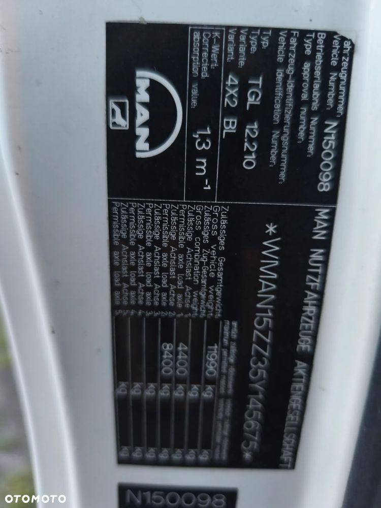 MAN TGL 12.210 - 18