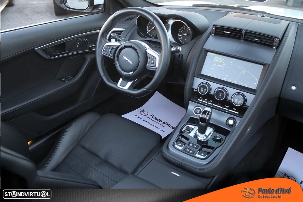 Jaguar F-Type Cabriolet P300 Aut. R-Dynamic Black - 10