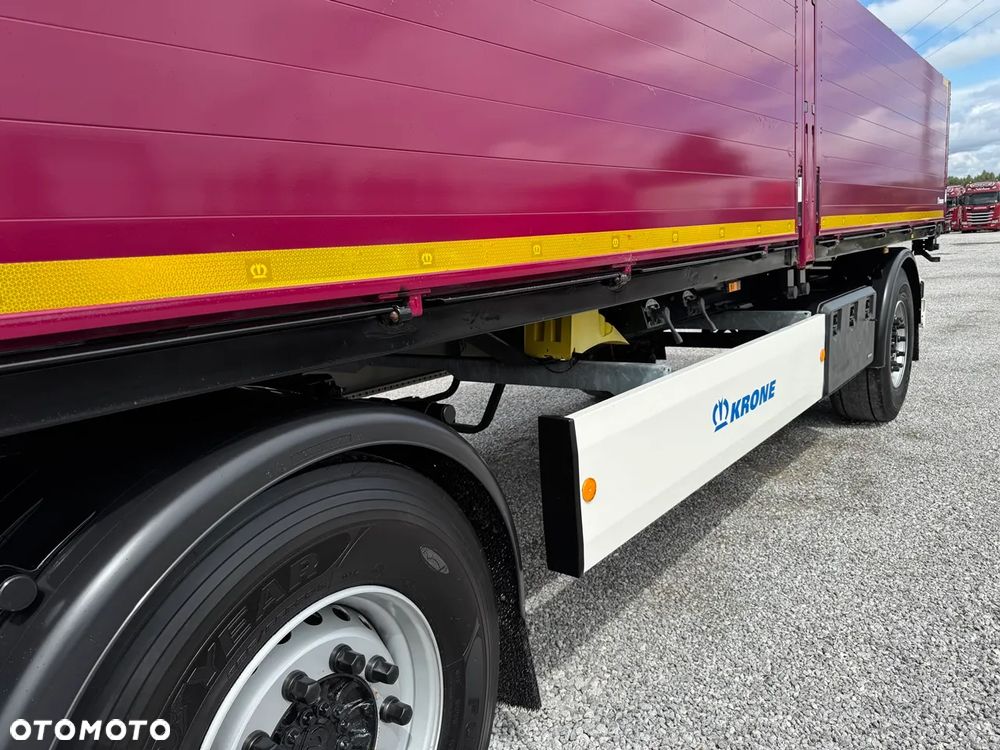 Krone AZ 18K / 14200 KG ŁADOWNOŚCI !!! / Z NIEMIEC / OPONY 90% / PIEKNA - 19