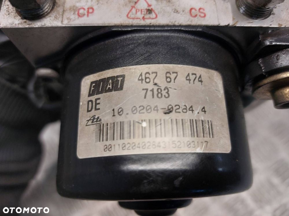 POMPA STEROWNIK ABS FIAT DOBLO I 1.6 16V 10094916023 10020402844 - 5
