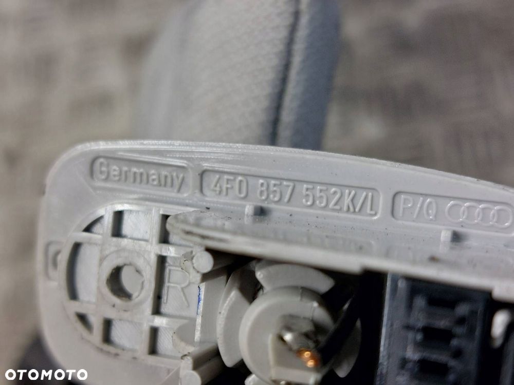 OSŁONA PRZECIWSŁONECZNA LEWA +  PRAWA AUDI A6 C6 4F0857551K 4F0857552K - 5