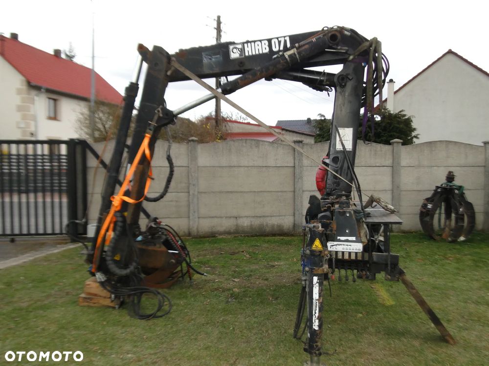 HIAB 071SX HDS ŻURAW DŹWIG CHWYTAK DO DRZEWA - 3