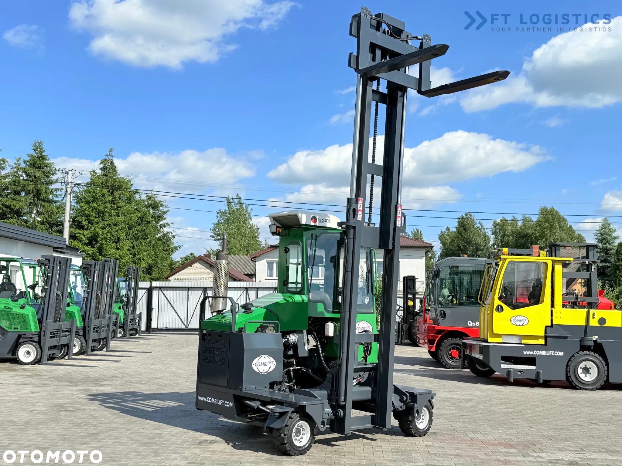 Combilift C3500 / DUPLEX 4100MM / GAS / WYSUWNE WIDŁY / KABINA / OGRZEWANIA + KLIMATYZACJA / JAK NOWY - 28
