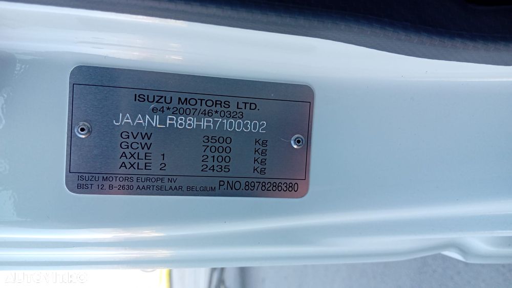 Isuzu M27, Prelata Culisanta/ Curtain Side, NOU/NEW, TOP !!! - 14