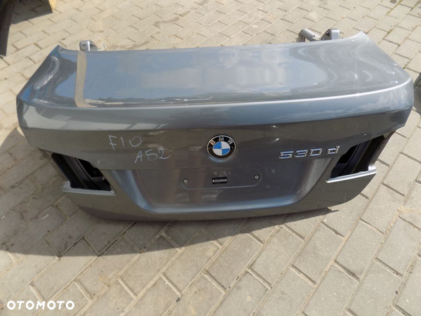 BMW F10 KLAPA BAGAŻNIKA A52 KOD LAKIERU