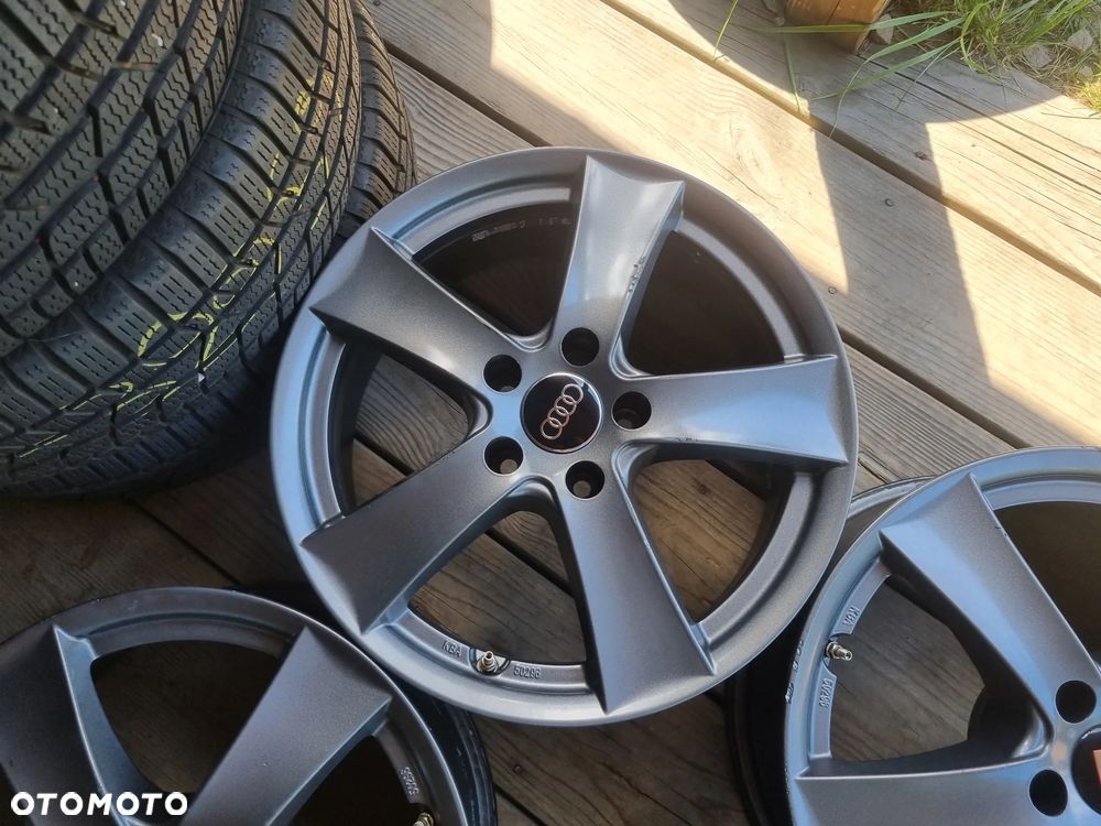VW PASSAT,TIGUAN,SEAT ALHAMBRA,SKODA,AUDI A4 alu 7X17 ET38 5X112 db stan - 10