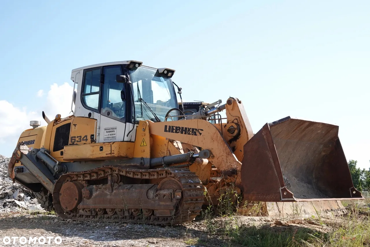 Liebherr R 634 / ŁADOWARKA CZOŁOWA / NA GĄSIENICACH / ZRYWAK TYŁ / 2007 ROK - 4