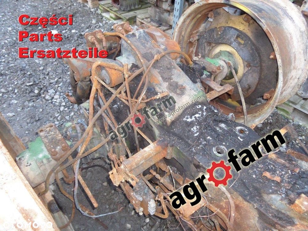 John Deere 3650 części, skrzynia biegów, silnik - 3