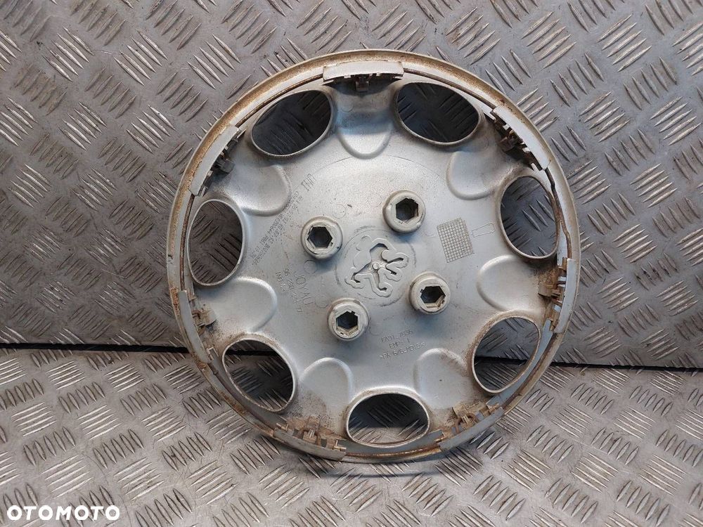 KOŁPAKI KOMPLET 13" + LEWAREK PODNOŚNIK 206 I 9628823377 9631716780 - 12