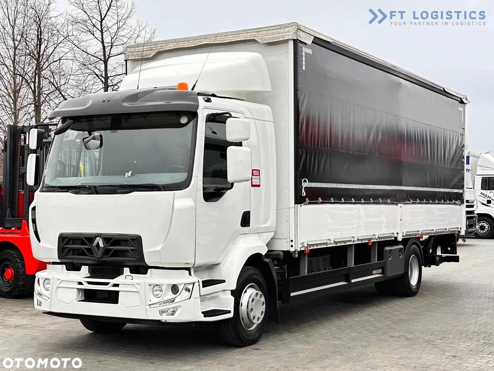 Renault D 250 / AUTOMAT /  ŁADOWNOŚC 5665KG / 4X2 / 18X PALETA / WINDA / BURTY / STAN IDEALNY! - 2