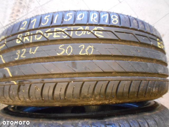Opony 215/50r18 bridgestone turanza t001 7 mm lato para - 3
