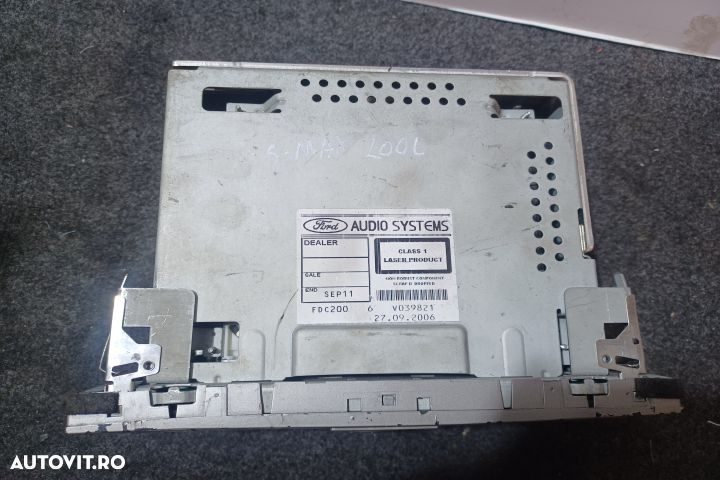 Radio cd 6M2T-18C815-AF 6M2T18C815AF Ford S-Max 1 [2006 - 2010] Miniv - 2