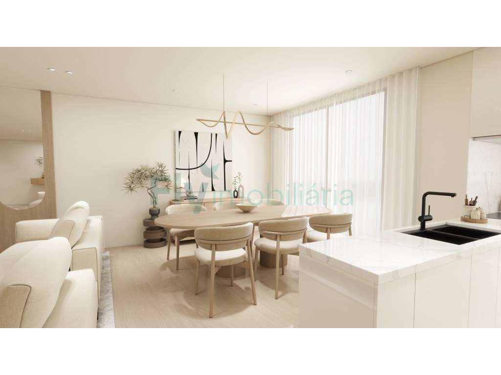 Apartamento T3 com excelente áreas em zona central de Lousada - Grande imagem: 5/60