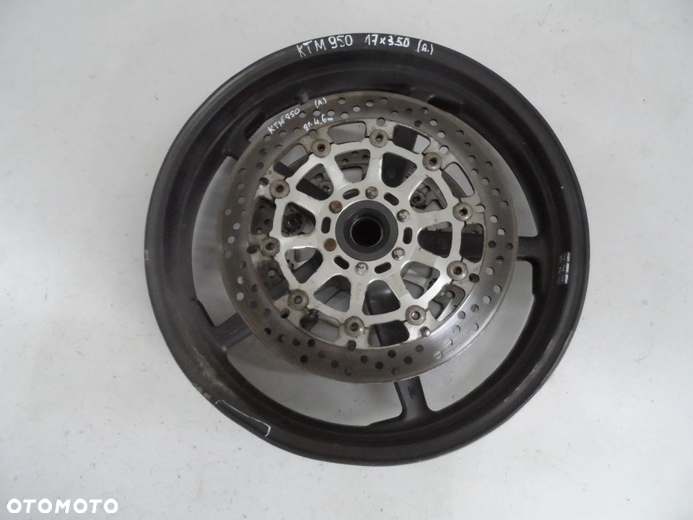 KTM DUKE 950 felga koło przód tarcza hamulcowa - 1