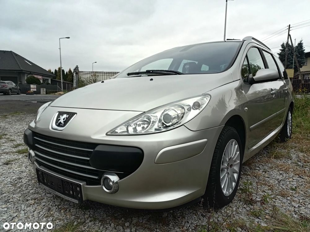 UWAGA ! 2007 PEUGEOT 307SW LIFT HDI 110PS SZKLANY DACH 7 OSOBOWY+MAMY 2 EGZ BENZYNA - 1